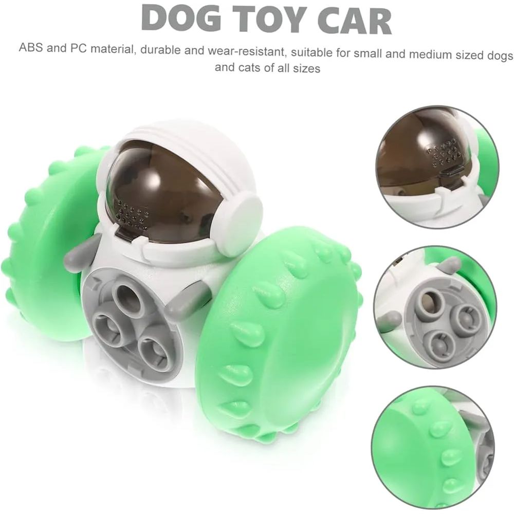 Dispensador Robot Balancín De Alimento Para Perros Y Gatos