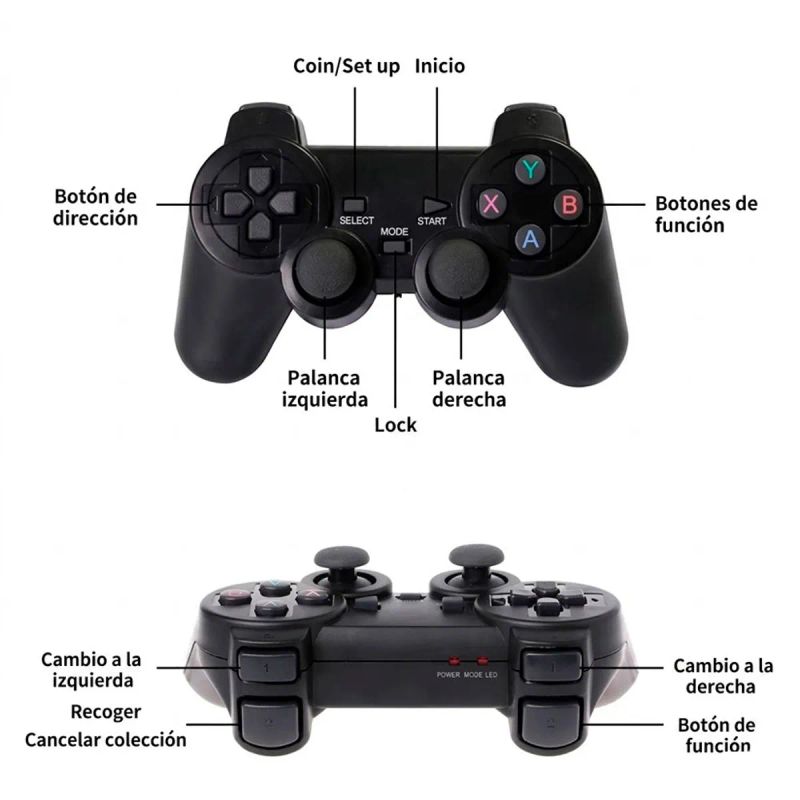 Consola Retro Videojuegos Game Stick + de 20,000 Juegos