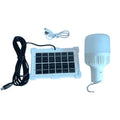 Foco Panel Solar Reflector Lámpara Recargable LED