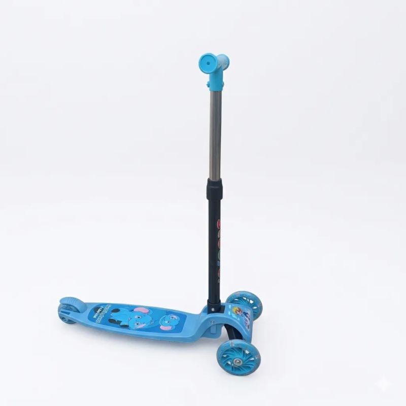 Scooter Para Niños Niñas Infantil 3 Ruedas Plegable Ajustable  Con Luces LED