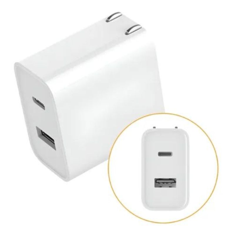 Cargador Celular 33W 18w Doble Puerto TIPO A TIPO C